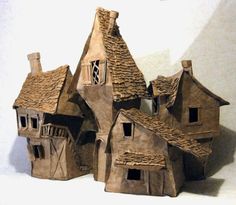 an image of a clay model of a house