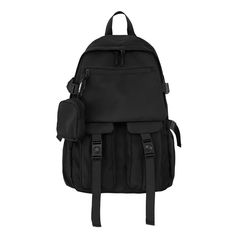 Kylethomasw Large-capacity Backpack For Women Man 2024 Waterproof School Bags For Teenagers Black Travel Backpack Males Bookbags Size:32cm*46cm*13cm Black Multifunctional Backpack With Pockets, Techwear Backpack For School, Techwear School Backpack, Multifunctional Black Backpack With Pockets, Techwear Style School Backpack, School Techwear Nylon Bags, Techwear Style Nylon School Bag, Nylon Techwear School Bags, Black Multifunctional Backpack For Outdoor