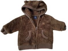 Baby Gap Baby Girls 3-6 Month Brown Fleece Jacket Coat w Hood Zipper. Condition is Pre-owned. Shipped with USPS Priority Mail. Fleece Outerwear For Winter Playtime, Gap Fleece Long Sleeve Outerwear, Gap Long Sleeve Fleece Outerwear, Cozy Hooded Outerwear For Playtime, Gap Long Sleeve Outerwear For Playtime, Brown Gap Outerwear For Winter, Brown Gap Winter Outerwear, Gap Brown Winter Outerwear, Brown Fleece Jacket