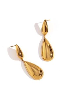 *FINAL SALE Length: 6cm18k Gold PlatedStainless SteelWaterproofTarnish-ResistantLead & Nickel Free The Deja 18k Gold Plated Drop Earrings boast a sleek and minimalistic design, perfect for sophisticated styling. Their timeless elegance adds subtle luxury to any look. All orders will be packaged in our signature cotton pouch, great for gifting or keeping your jewels safe while traveling!ISOLA JEWELRY CARE Sleek Gold Earrings For Pierced Ears, Sleek Gold Earrings, Modern Gold Teardrop Linear Earrings, Gold Plated Teardrop Earrings For Formal Occasions, Modern Durable Teardrop Earrings For Formal Events, Modern Gold Plated Teardrop Earrings For Formal Occasions, Modern Tarnish Resistant Teardrop Earrings For Formal Occasions, Modern Gold Teardrop Earrings With Polished Finish, Modern Yellow Gold Teardrop Earrings