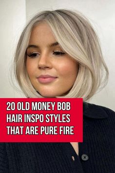 Trend Alert!!! old money bob cut is a huge hit. A timeless cut that is making a comeback in a more modern style. Perfect for every shade, from icy blondes to deep brunettes. Whether you’re after a sharp, short or a longer, laid-back look, the old money bob is your go-to hairstyle. But it’s even more than that. It’s an instant upgrade to looking like you own a yacht (even if you don’t). Get ready to slay with sophistication. Long Bangs, Bob Cut