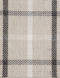 the checkered fabric is beige and black