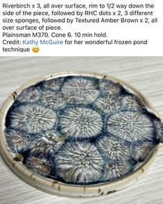 an image of a plate with flowers on it and the caption reads, i'm not sure if this is real or fake