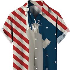 American 1776 Shirt Men Distressed Shirt American Flag Patriotic Short Sleeve Independence Day T-Shirt Golf Shirt Silk Multicolor Short Sleeve Shirt For 4th Of July, Patriotic Red Shirt With Relaxed Fit, Patriotic American Flag Multicolor Tops, Americana Style Shirt With Flag Print For Independence Day, Relaxed Fit Flag Print Shirt For 4th Of July, 4th Of July Short Sleeve Relaxed Fit Shirt, 4th Of July Multicolor Cotton Shirt, Casual Multicolor American Flag Top, 4th Of July Relaxed Fit Short Sleeve Shirt