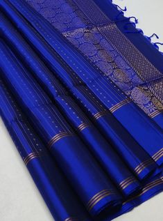 Pure handloom Double warp soft silk saree Fancy design on silk Sarees Contrast pallu and blouse Border same on both sides Silkmark certified  *Price 6650+$* Kerala House, Kerala Houses, Saree Dress, Kerala