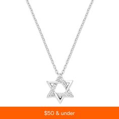 in stock Formal White Gold Star Of David Jewelry, Formal Star-shaped Single Diamond Jewelry, Classic White Gold Star Of David Jewelry, Formal Star-shaped Jewelry With Diamond Accents, White Gold Star Of David Jewelry, Star Of David Diamond Jewelry For Formal Occasions, Formal Star Of David Jewelry With Diamond Accents, Formal Diamond Star Of David Jewelry, Formal Star Of David Diamond Jewelry