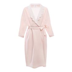 Helen Robe - Pink Bath Robe Lenora Elegant Long Sleeve Wedding Dresses, Satin Shawl, Baby Bubble Romper, Bubble Romper, Women Nightwear, Womens Robes, Romper Dress, Diamond Quilt, Wedding Dress Long Sleeve