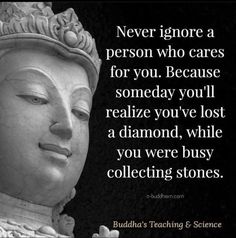 buddha's teaching e - science quote about being a person who cares for you