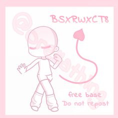 a drawing of a person walking with the text bsxruct 8 free base don't repost