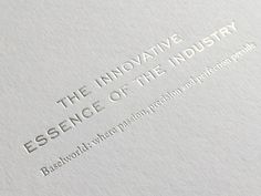 an image of the inside of a book with writing on it that says, the innovative industry