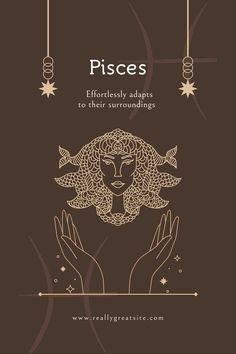 the cover of pisces, with two hands holding an animal's head