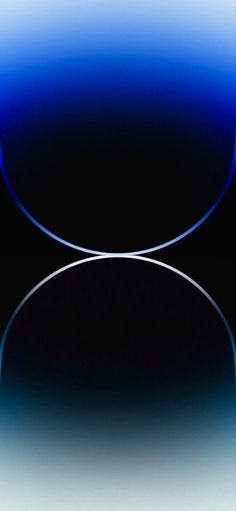 an abstract blue and white background with curved lines in the bottom right corner, on a black surface