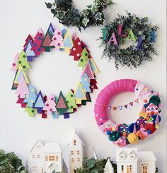 From decorations to gifts, we have a plenty of projects to help you create a unique holiday project. Browse our store and have a perfect holiday shopping! Fun Diy Projects, Diy Christmas Wreaths Ideas, Christmas Wreaths Ideas, Diy Christmas Wreaths, Wreaths Ideas, Rainbows Christmas, Bright Christmas, Wreaths Diy, Christmas Wreaths Diy