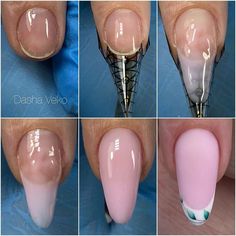 Business Nails, Acrylic Nail Shapes, Diy Nails At Home, Dream Nails, Nail Technician, Nail Shapes, Artificial Nails, Nail Tutorials, Nail Art Diy