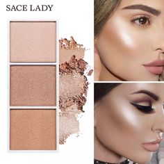 Brand Name: SACE LADYFormulation: PaletteModel Number: SL350Ingredient: Highlighter MakeupSize: Full SizeNET WT: 0.15 Oz/4.5g*3Benefit: BrightenBenefit: Long-lastingBenefit: Easy to WearBenefit: OtherQuantity: 4 ColorsCountry/Region of Manufacture: ChinaCertification: GZZZGZZZ: YGZWBZType: Bronzer & HighlighterFeature 01: Contour PaletteFeature 02: Blusher PaletteFeature 03: Highlighter PaletteFeature 04: Illuminator PaletteFeature 05: BrightenFeature 06: Glow KitFeature 07: Blush MakeupFeature Blusher Palette, Contour Powder, Bronzer Palette, Face Contour, Gold Eye Makeup, Powder Bronzer, Too Faced Bronzer, Palette Makeup, Gold Face