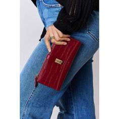 Classic Texture PU Leather Wallet 3 Colors Available Trendy Bifold Clutch For Everyday Use, Trendy Everyday Bifold Clutch, Trendy Bifold Wallets For Everyday Use, Trendy Bifold Wallets For Daily Use, Biking With Dog, Denim Dog, Trendy Bikinis, Metallic Leggings, Liquid Leggings