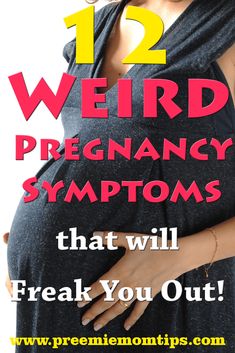 Before I could even ask myself "Am I Pregnant?" I was already experiencing these weird early pregnancy symptoms! Find out more so that hey don't freak you out! #pregnancy #earlypregnancy #firsttrimester Pregnancy Symptoms