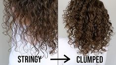 How To Create Curl Clumps, Stringy Curly Hair, Transition Curly Hair, Curly Hair Drying Techniques, Stringy Curls, Refresh Curls