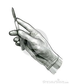 a drawing of a hand holding a toothbrush in it's left hand, with the tip pointing upward