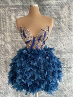 Feather Trim Dress For Homecoming And Prom, Feather Trim Dress For Homecoming And Prom Season, Feather Trim Dresses For Homecoming And Prom Season, Feathered Evening Dress For Prom, Feathered Dresses For Prom Season Evening, Feathered Evening Dress For Prom Season, Fitted Feather Dresses For Homecoming, Outfits Disco, Cheap Evening Gowns