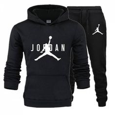 Clothing  Casual Sweatshirts Pullover  tracksuit Hoodies Shipping from the US. Easy 30 day return policy, 100% cotton, Double-needle neck, sleeves and hem; Roomy Unisex Fit. Jordans Outfit For Men, Jordan Outfit, Men Tracksuit, Jordan Logo, Mens Jogger Pants, Hoodie And Sweatpants