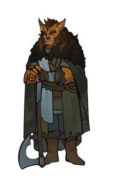 Bugbear Barbarian, Barbarian Dnd, Dungeons And Dragons Races, Tiefling Bard