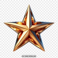 a gold star on a transparent background with no background, hd png downloads