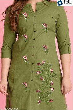 Diy Embroidery Shirt, Peacock Embroidery Designs, Women Dresses Casual Summer, A Line Kurti