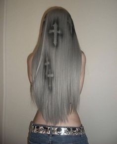 Punk Hair, Estilo Punk, Goth Aesthetic, 90s Grunge, Dream Hair, Grunge Style, Aesthetic Hair, Silver Hair