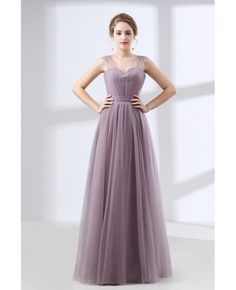 Shop Cheap Tulle Long Homecoming Dress Dusty Lavender Under $100 online. Custom-made any plus size or color. Pro since 2009. Long Homecoming Dress, Glitter Prom Dress, Prom Dress Pictures, Lavender Bridesmaid Dresses, Sweep Train Prom Dress, Dusty Lavender, Rosa Coral, Mini Homecoming Dresses, Custom Bridesmaid Dress