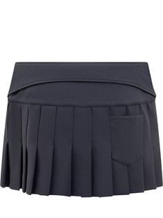 Outside: 93% Virgin wool, 4% Elastane, 3% Polyamide Lining: 100% Viscose Elegant Pleated Skort For Office, Formal Fitted Pleated Skirt With Pockets, Classic Fitted Tennis Skirt, Classic Fitted Tennis Skirt With Lining, Formal Fitted Skirted Skort, Fitted Skirted Skort For Formal Occasions, Elegant Skort With Pockets, Classic Tennis Skirt, Elegant Pleated Mini Skirt With Pockets