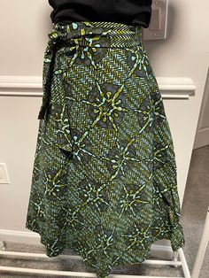 Multi-colors wrap skirt - African Fabric Wrap Skirts, Womens Skirts, Silver Spring, African Fabric, Wrap Skirt, African Print, Maxi Skirt, Womens Skirt, Multi Color