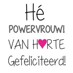 the words are written in black and pink on a white background that says he powerrown, van horte geefiedd