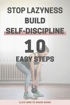 😊 Feeling a bit lazy or unmotivated? No worries! Learn how to stop being lazy and build self-discipline with this 10 Step-by-Step Guide! 🌟 Discover why you might be feeling burnt out and how to overcome procrastination. Let's beat those old habits and embrace a new you! Click here to check out this blog post for all the juicy details! 💖🚀 15 Minute Morning Yoga, Face Hair Removal, Organizing Time Management, Eyes On The Prize, Self Discipline, Time Management Tips