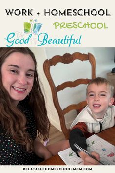 I was so excited when I finished this entire curriculum with my son while working FULL TIME.  The Good and the Beautiful Preschool is such a good curriculum, specifically for mastering letter sounds and beginning phonics.  I would highly recommend it.  Learn more about it here! Beginning Phonics, Preschool Programs