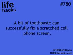 Cell Phone Screen, Amazing Life Hacks