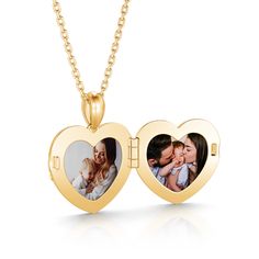 Step into a world where nostalgia meets modern elegance with our intricately designed locket necklace. Each side of this exquisite piece is a canvas for your cherished memories, allowing you to carry your loved ones with you wherever you go. The vintage-inspired floral patterns engraved on the locket evoke a sense of timeless beauty and sophistication, reminiscent of a bygone era filled with romance and grace. As you open the locket and gaze at the personalized photos inside, you are transported Elegant Charms Locket Necklace For Mother's Day, Elegant Medallion Locket Necklace For Mother's Day, Elegant Personalized Double Heart Locket Necklace, Wedding Locket Necklace With Charms For Valentine's Day, Valentine's Day Wedding Locket Necklace With Charms, Mother's Day Pendant Locket Necklace With Charms, Medallion Necklace For Anniversary Gift On Valentine's Day, Medallion Necklace For Anniversary And Valentine's Day, Personalized Yellow Gold Locket Necklace For Mother's Day