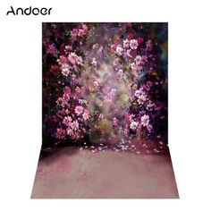 an image of flowers in the middle of a photo with text that reads andoar