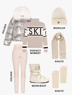 Rich Ski Outfits, Ski Night Outfit, Après Ski Outfit, Aspen Winter Outfits, Apres Ski Party Outfit, Apres Ski Fashion, Skii Outfit