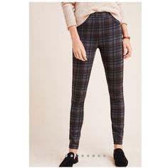 See Last Pic East Coast Fashion, Pant Outfits, Plaid Pant, Plaid Leggings, Vintage Business, Yoga Pants Outfit Aesthetic, Ponte Leggings, Girl Silhouette, Pants Outfits