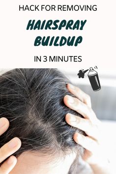 Does your hair feel like a sticky mess, no matter how many times you shampoo? If you're a regular hairspray user, the culprit could be hairspray buildup. Over time, the residue from hairsprays can accumulate on your strands, leaving them dull, greasy, and virtually impossible to style. But fear not! We've got a quick and effective hack that can remove even the most stubborn hairspray buildup in just 3 minutes, restoring your hair's natural shine and manageability. Hand And Foot Care, Big Forehead, Clarifying Shampoo, Brow Shaping, Deep Conditioning, Color Treated Hair, Leave In Conditioner, Treated Hair, No Matter How