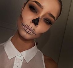 Muerte Makeup, Pelottava Halloween, Makeup Clown, Halloween Makeup Clown, Halloween Make-up Looks, Kostuum Halloween, Holloween Makeup