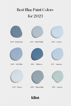 the best blue paint colors for 2013