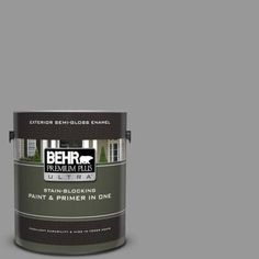 a brown paint with the words behr premium plus ultra on it