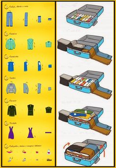 the instructions for how to fold an origami box with clothes and clothing in it