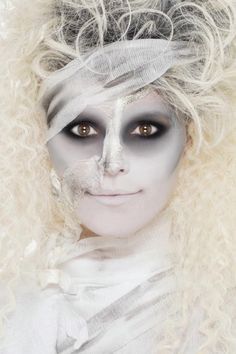 Diy Mummy Costume, Mummy Makeup, Face Paint Set, Ghost Makeup, Mummy Costume, Halloween Mummy