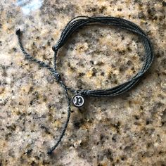 Pura Vida Bracelet Adjustable Dark Grey Brand New Without Tags Casual Silver Jewelry With Adjustable Clasp, Casual Nickel-free Jewelry, Jewelry Pura Vida, Grey Bracelet, Pura Vida Jewelry, Pura Vida Bracelets, Womens Jewelry Bracelets, Dark Grey, Women Jewelry