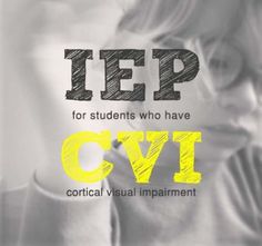 Cvi Resources, Cortical Vision Impairment, Cortical Visual Impairment, Co Teaching, Vision Therapy, Preschool Programs