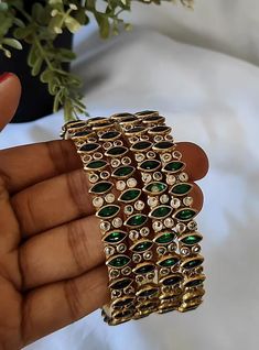 Silk Thread Bangles Design Bridal, Kundan Bangles Design, Diy Hair Accessories Beads, Aari Bangles, Rangoli Competition, Diy Bangles, Handmade Flowers Tutorial