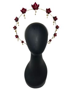 Turn into a Christmas Angel with the Yuletide floral halo. Delicate handcrafted resin flowers burst from a floating metal halo, each dangling with tiny bells to ring in the new year. One size fits all! Halo Headpiece, Floral Halo, Ring In The New Year, Year One, Christmas Angel, Resin Flowers, Christmas Angels, Headpiece, One Size Fits All